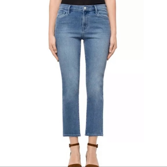 Skinny Jeans J Brand Cropped Flare Jeans White J Brand Lillie NWT